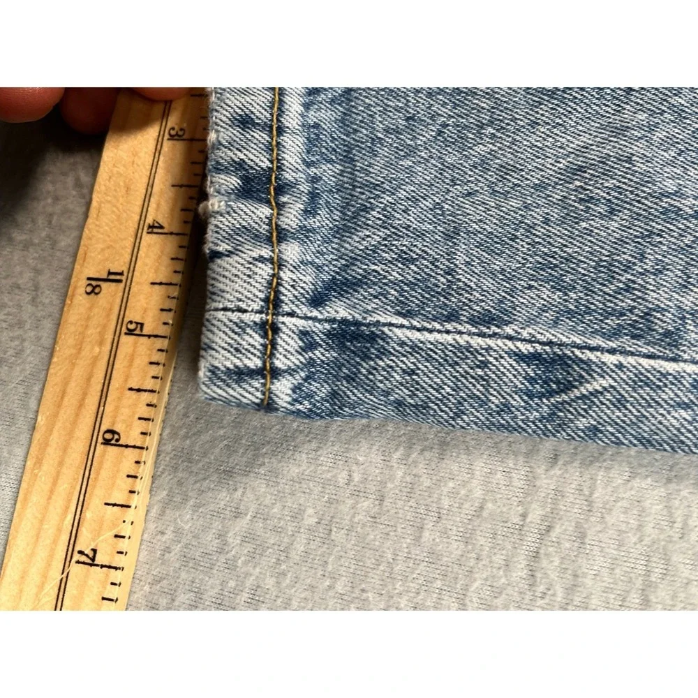 MNG Authentic Denim Women's‎ Light Wash Straight Leg Jeans Size 28